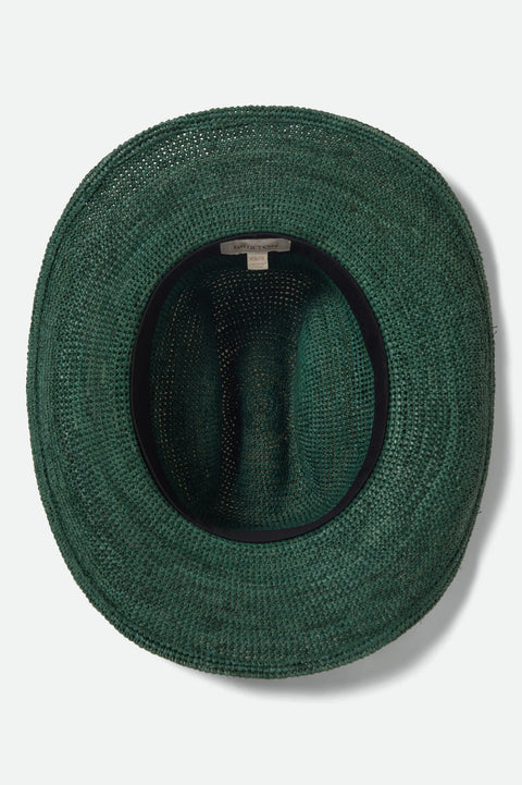 ODESSA straw packable cowboy hat