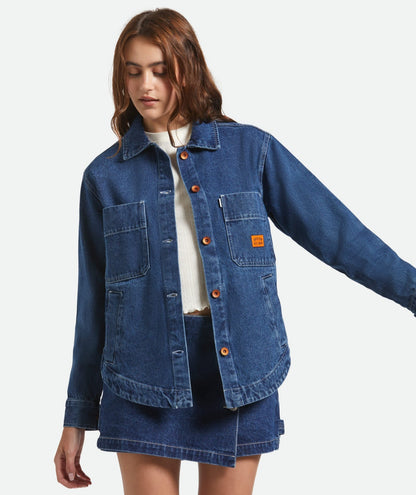 DURHAM denim shacket