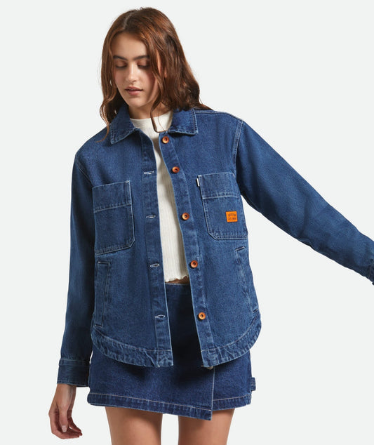 DURHAM denim shacket