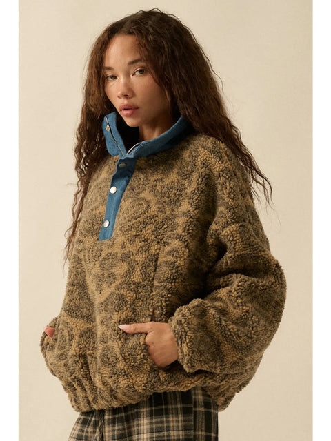 MOUNTAIN HIGH fleece pullover