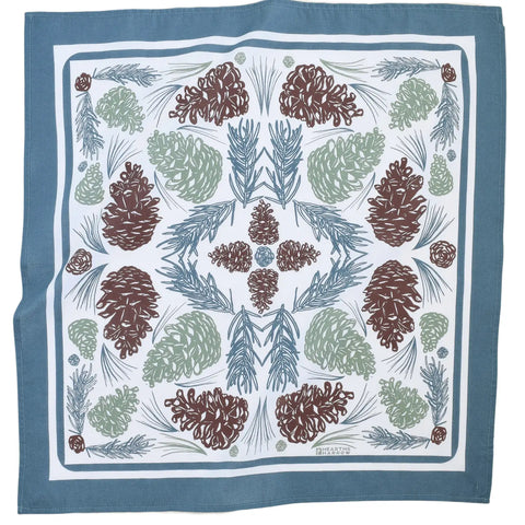 PINE CONE bandana