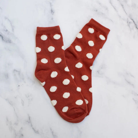 POLKA PUFF socks