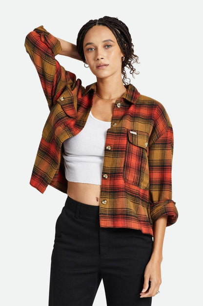 BOWERY cropped flannel