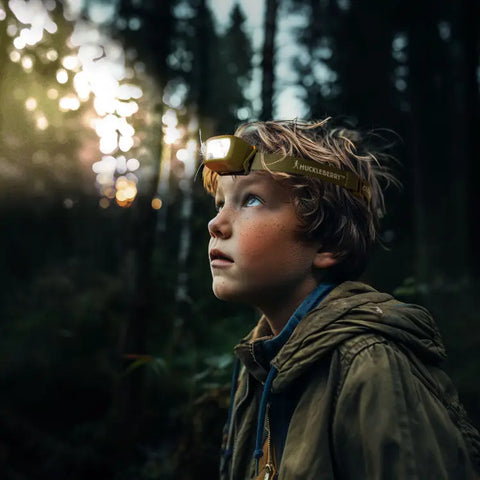 HUCKLEBERRY KIDS rechargeable headlamp