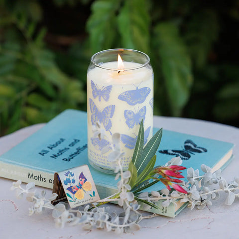 BUTTERFLIES & MOTHS candle