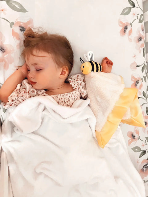 LITTLE BEE lovey blanket