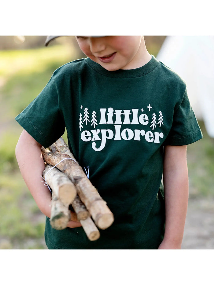 LITTLE EXPLORER TREES toddler & youth tee