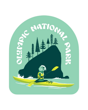 OLYMPIC NATIONAL PARK KAYAK sticker