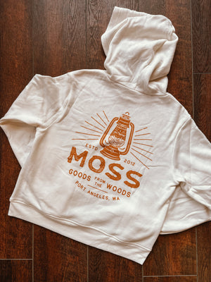 MOSS cropped hoodie