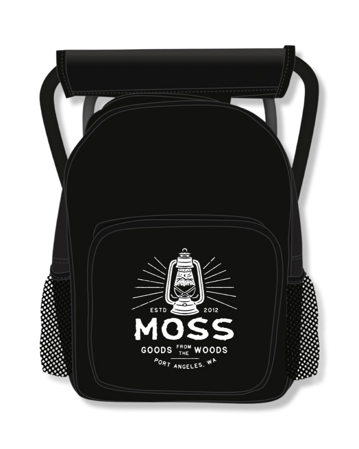MOSS backpack-cooler camp stool