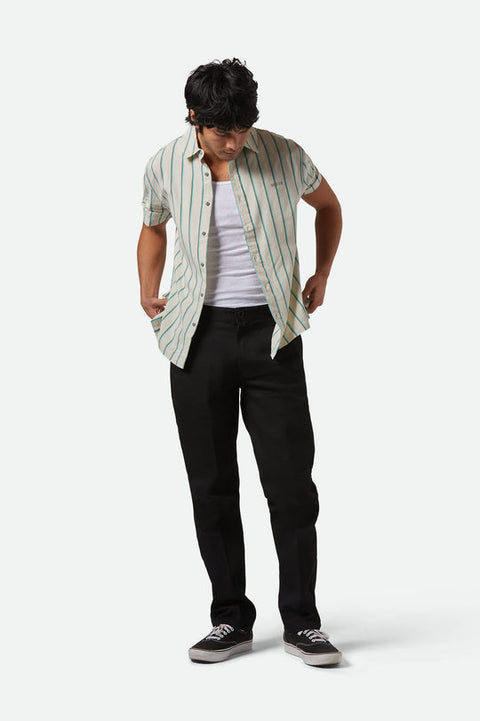 CRU stripe relaxed shirt