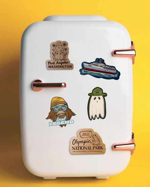 PORT ANGELES MARMOT magnet