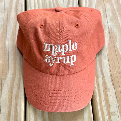 MAPLE SYRUP dad hat