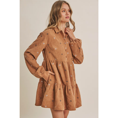 MEADOW MARKET corduroy dress