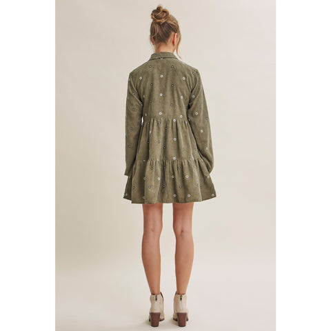 MEADOW MARKET corduroy dress