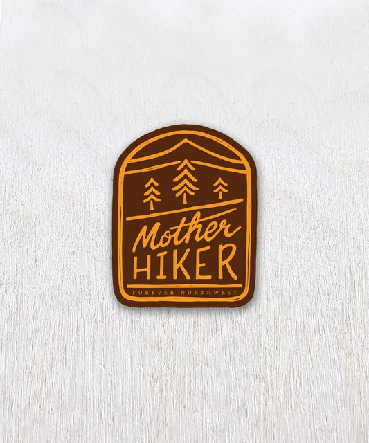 MOTHER HIKER sticker