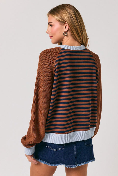 NEVERMIND striped sweater