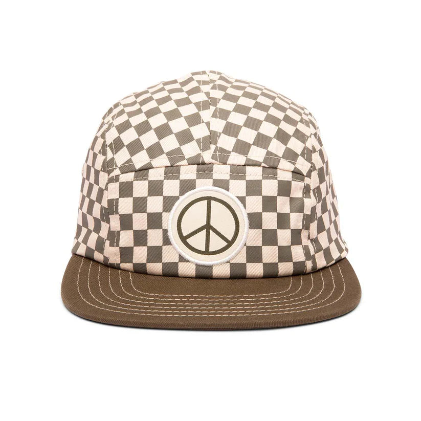 PEACE CHECKERED youth hat