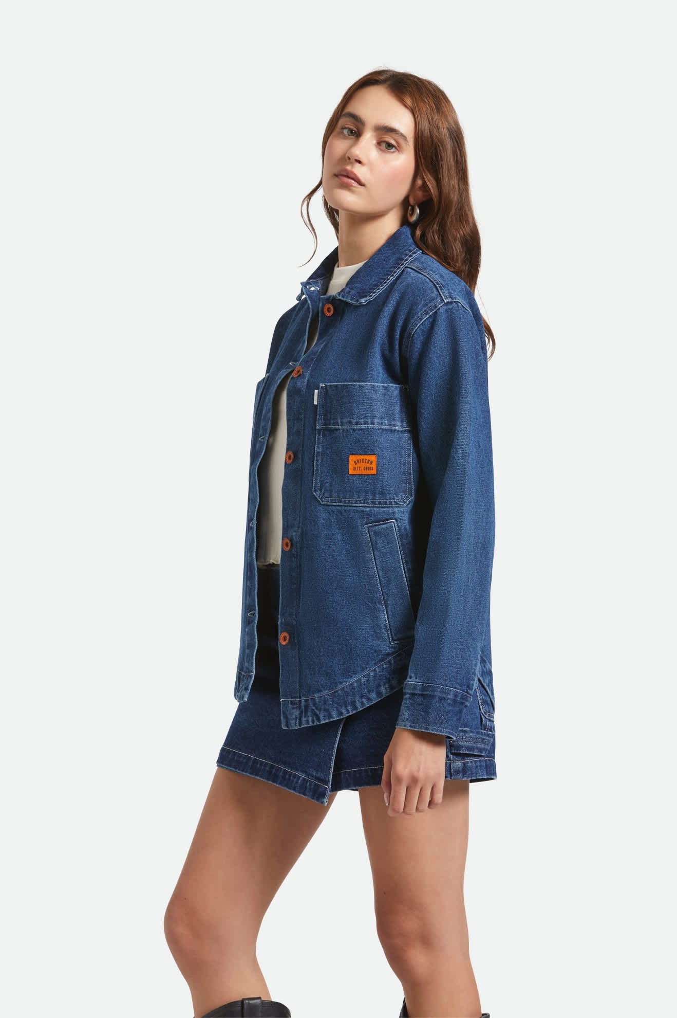 DURHAM denim shacket