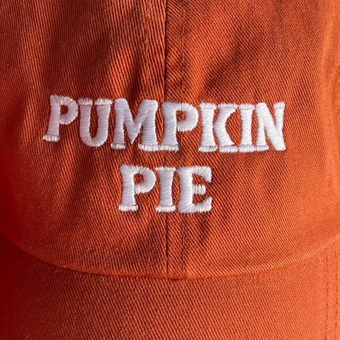 PUMPKIN PIE baseball cap