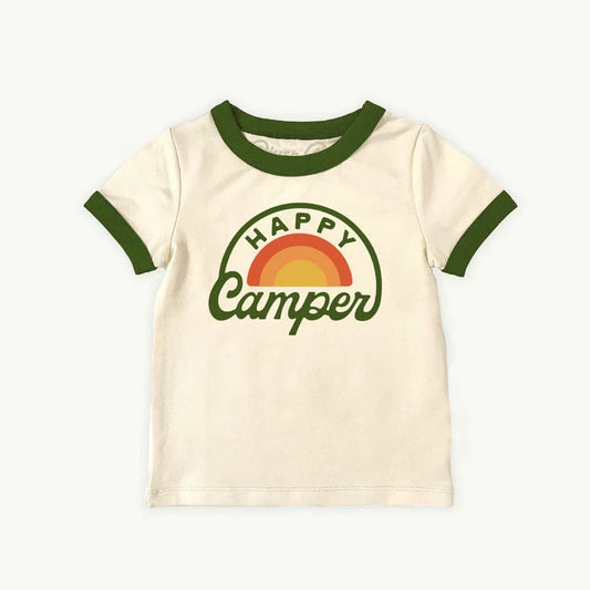 HAPPY CAMPER youth ringer tee