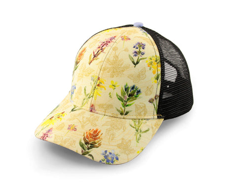 WILDFLOWERS trucker hat