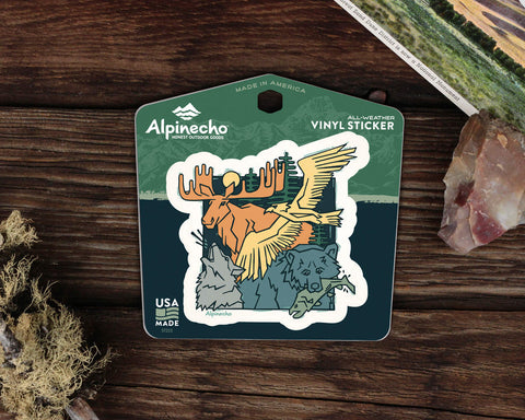 NORTHERN WILD sticker