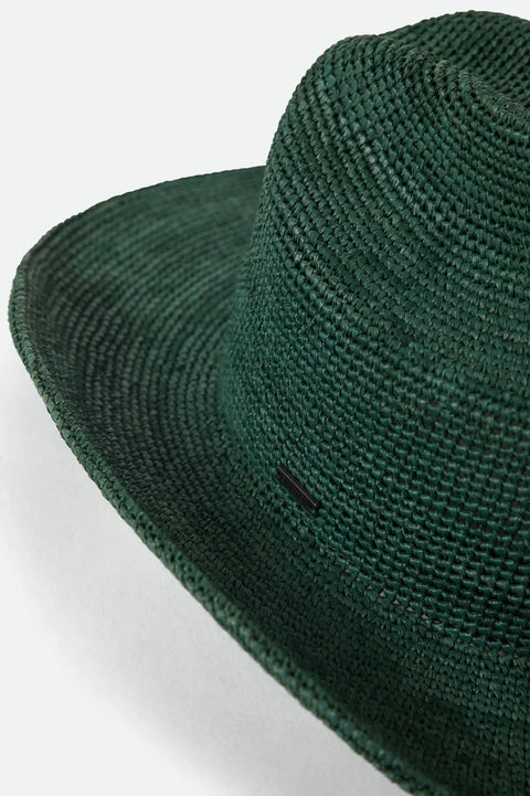 ODESSA straw packable cowboy hat