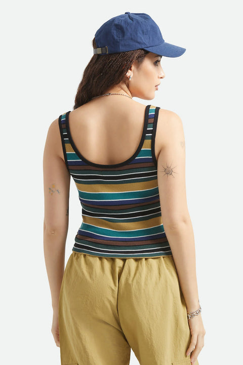 RETRO STRIPE ringer tank
