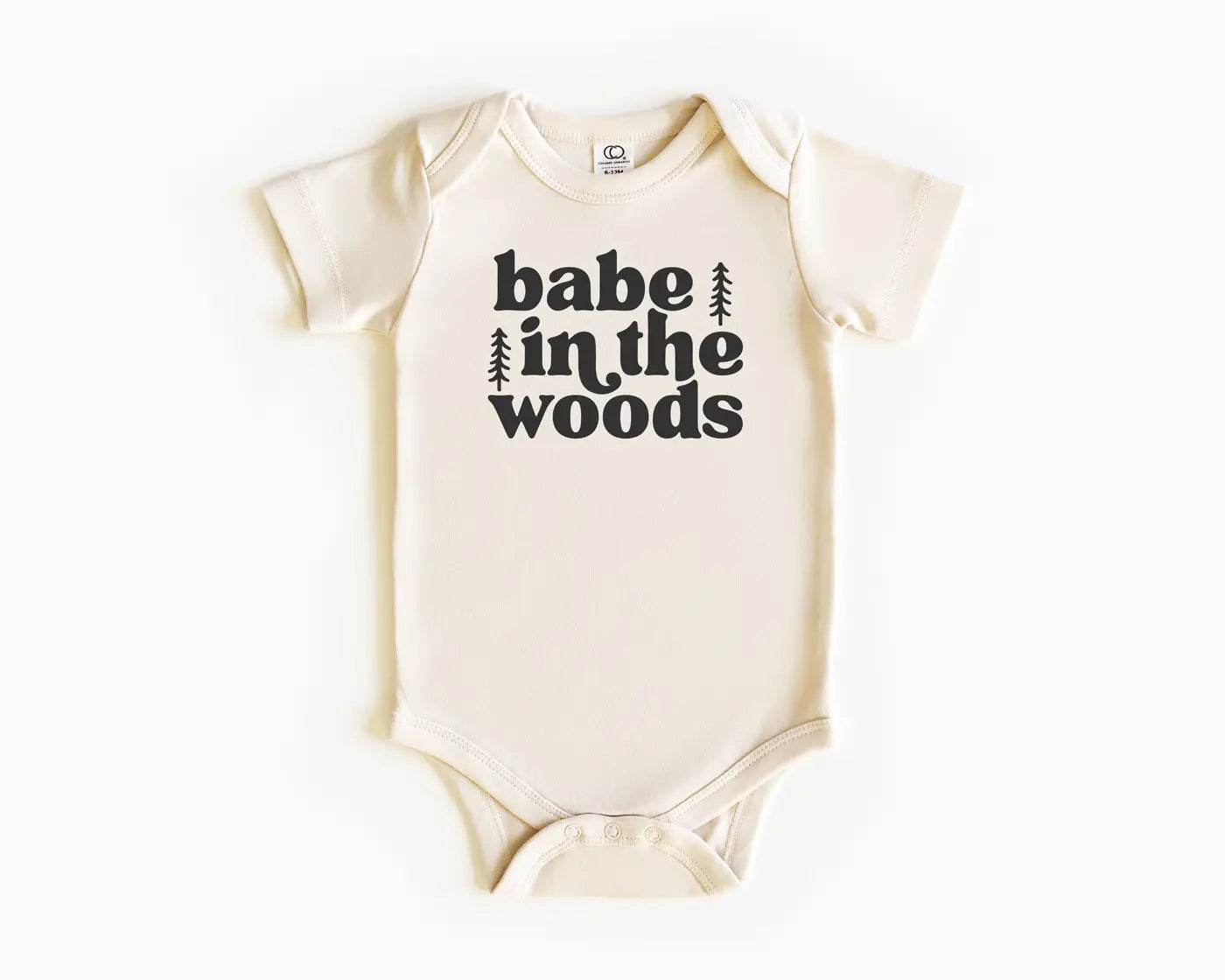 BABE IN THE WOODS onesie