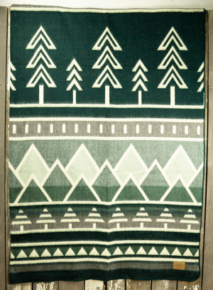 THE TREES queen blanket