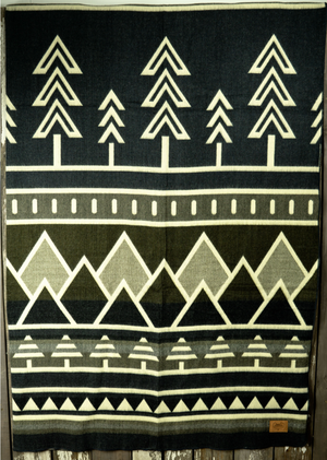 THE TREES queen blanket