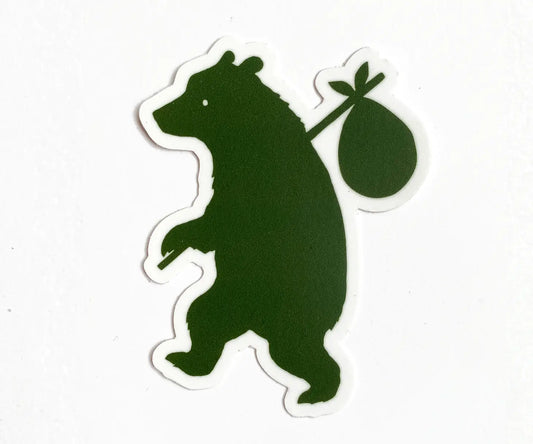 WANDER BEAR sticker