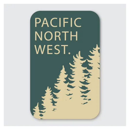 PNW GREEN FOREST sticker