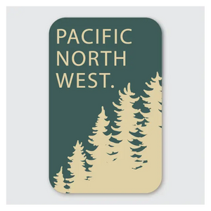 PNW GREEN FOREST sticker