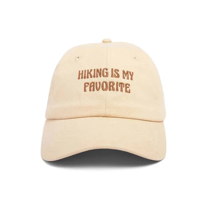 HIKING IS MY FAVORITE hat