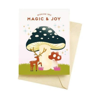 MAGIC MUSHROOM holiday card