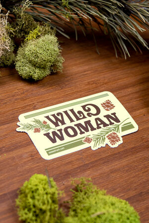 WILD WOMAN sticker