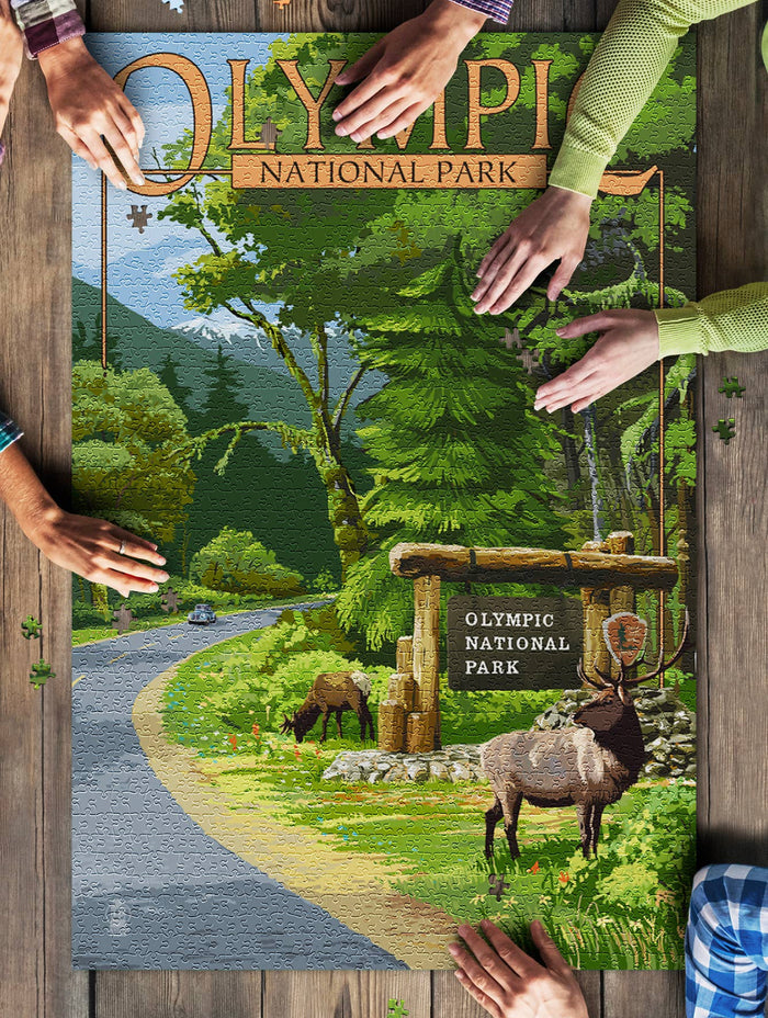 ROOSEVELT ELK puzzle