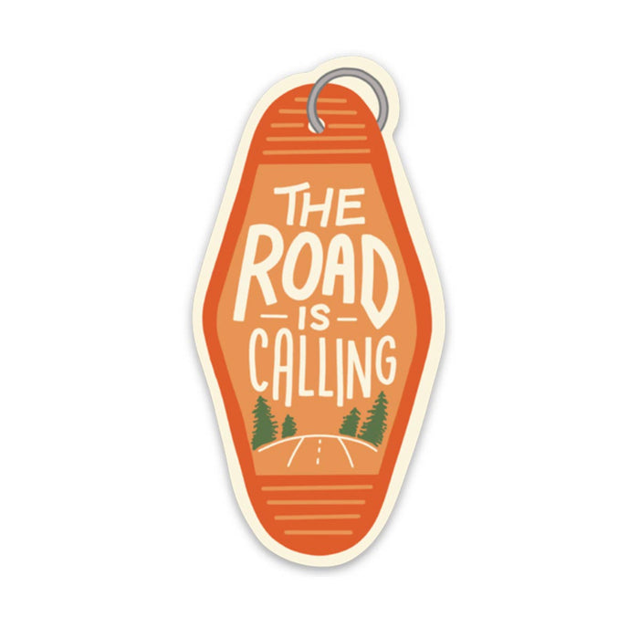 THE ROAD IS CALLING sticker