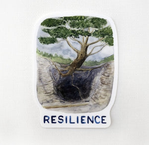 RESILIENCE sticker