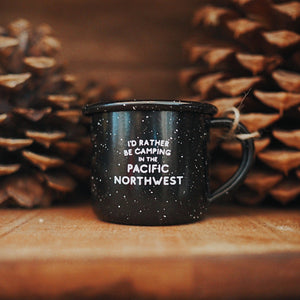 I’D RATHER BE CAMPING IN THE PNW ornament