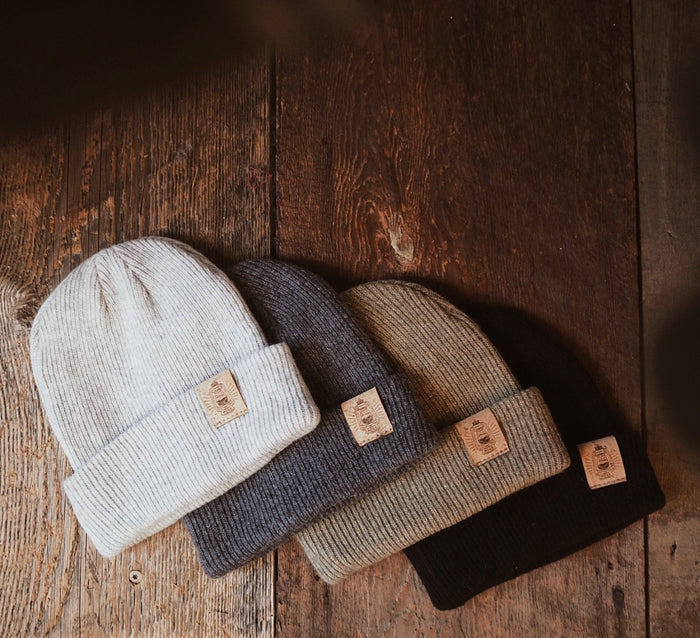 MOSS merino wool beanie