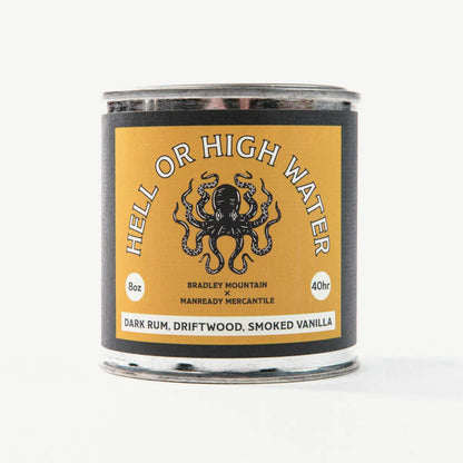 HELL OR HIGH WATER candle