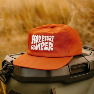 HAPPIEST CAMPER hat