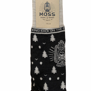 MOSS merino wool blend socks