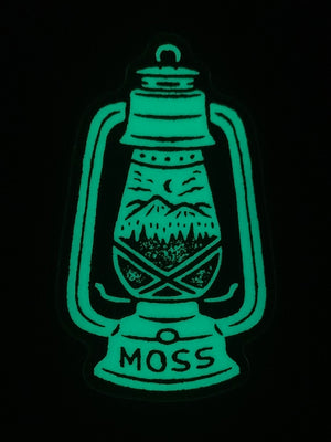 MOSS glow-in-the-dark sticker