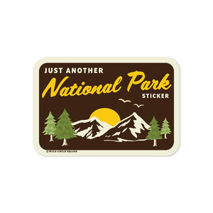 JUST ANOTHER NATIONAL PARK sticker