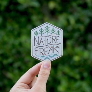 NATURE FREAK sticker