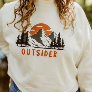 OUTSIDER cropped fleece